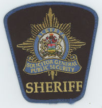 CANADA,ALBERTA,A,ALBERTA SHERIFF 1